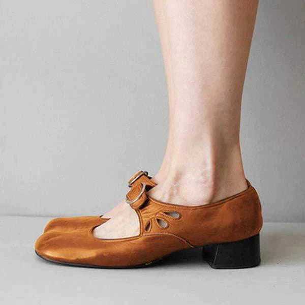 Macy - Elegant Leather Sandals for Women with Sophisticated Design