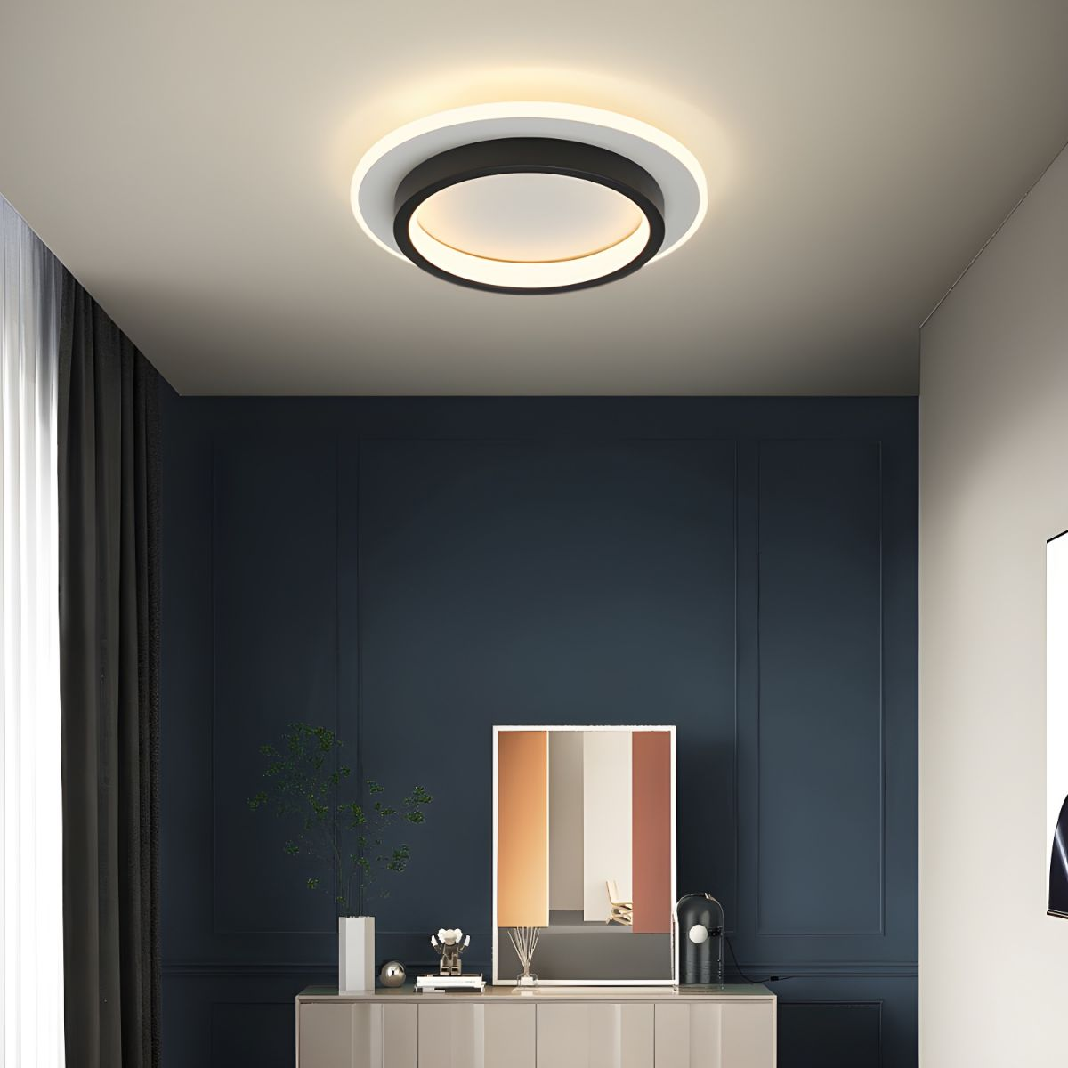 Terranova - Modern LED Ceiling Light Flush Mount Fixture Design
