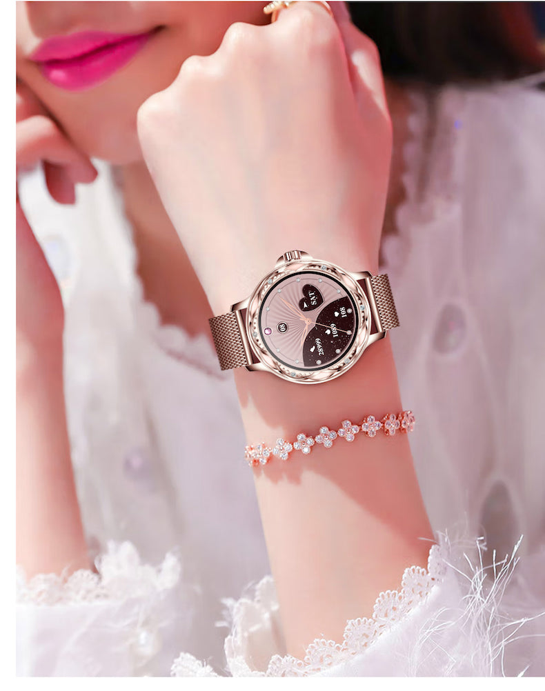 Amelie - Premium Smartwatch for Women with Health Tracking Features