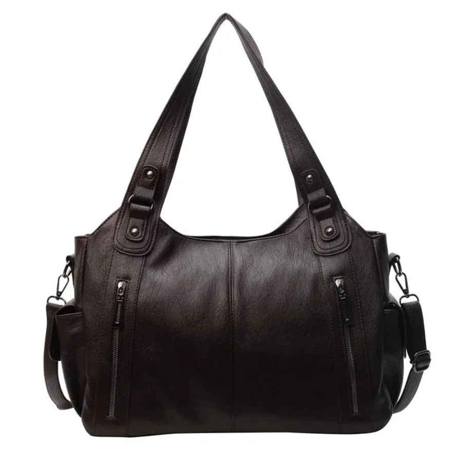 Marie - Elegant Leather Shoulder Bag for Stylish Women