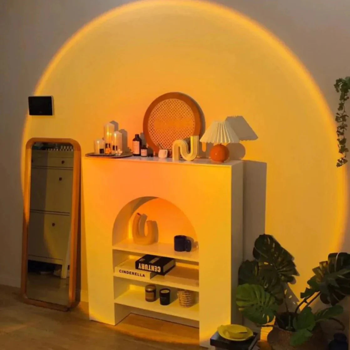 Outora - Cozy Sunset Lamp for Relaxing Home Ambiance Light