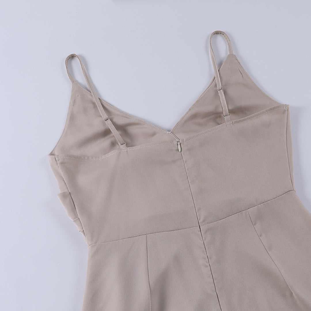 Dina - Elegant Midi Dress with Stylish Wrap Detail for Women