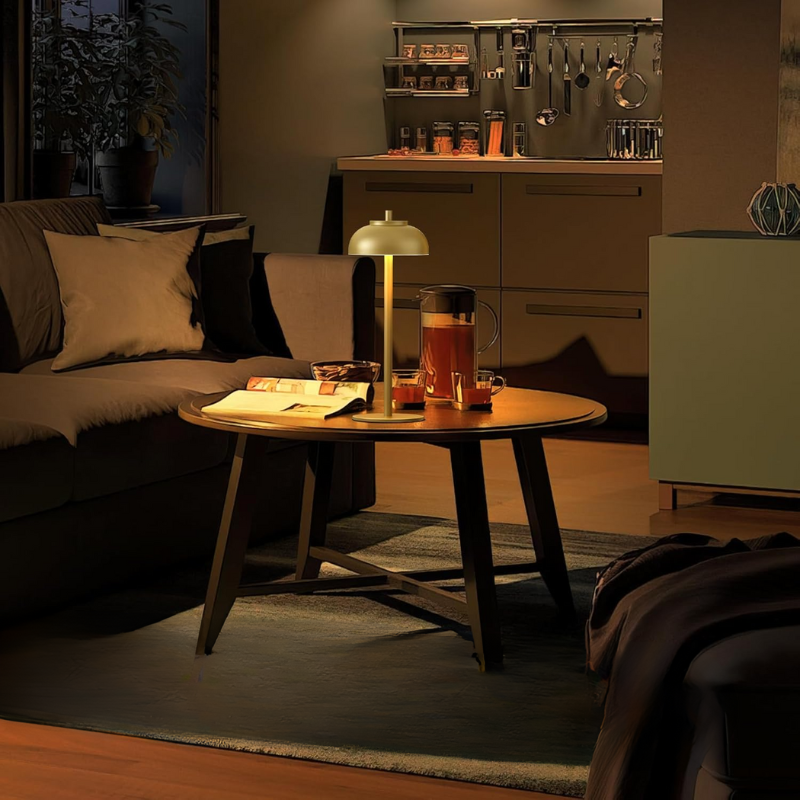 Tilevia - wireless touch table lamp for dining area