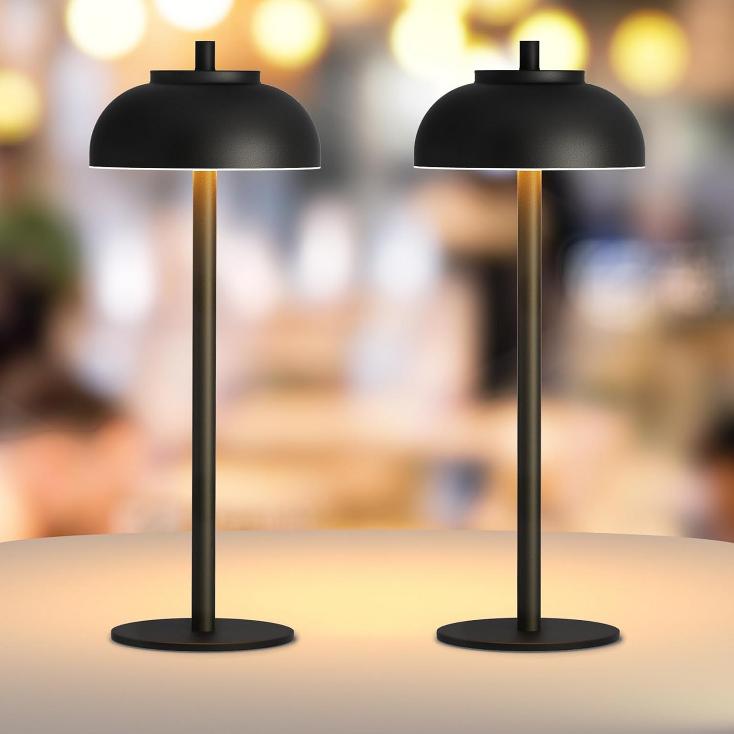 Tilevia - wireless touch table lamp for dining area