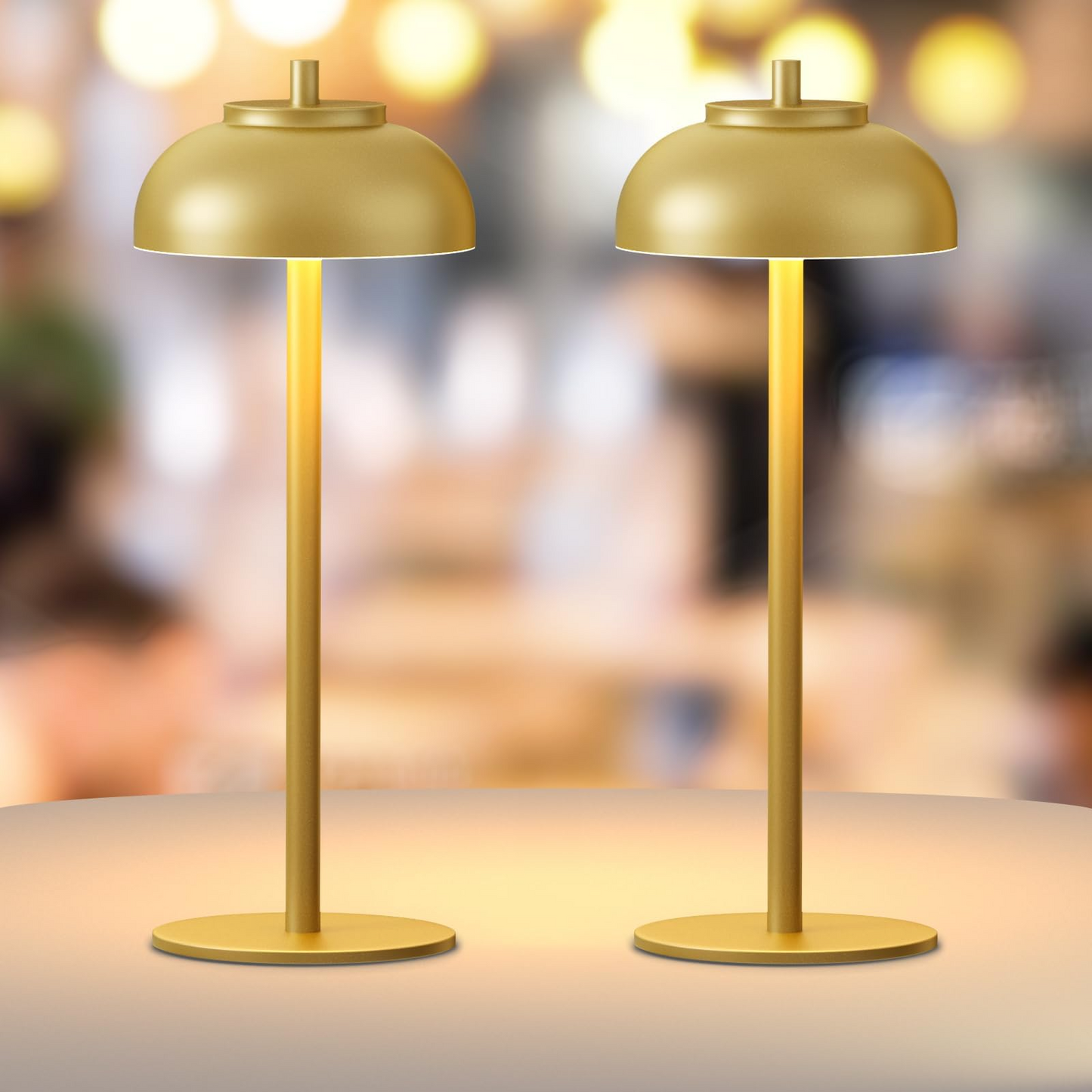 Tilevia - wireless touch table lamp for dining area