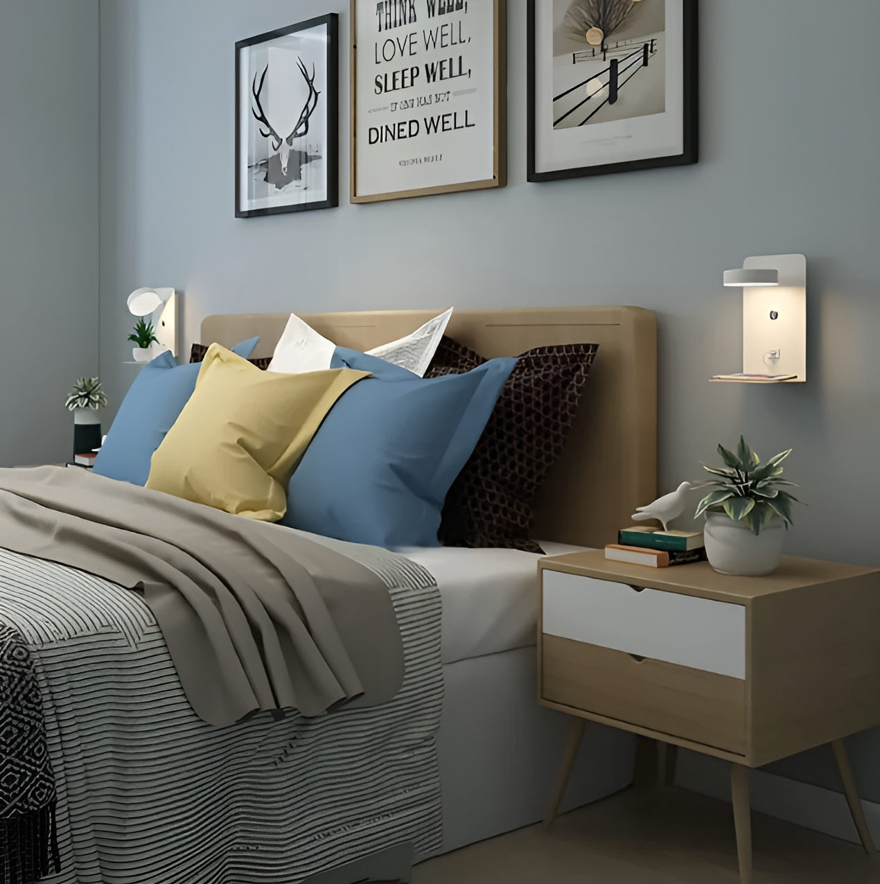 Bathvia - Minimalist USB Charging Night Light for Bedroom