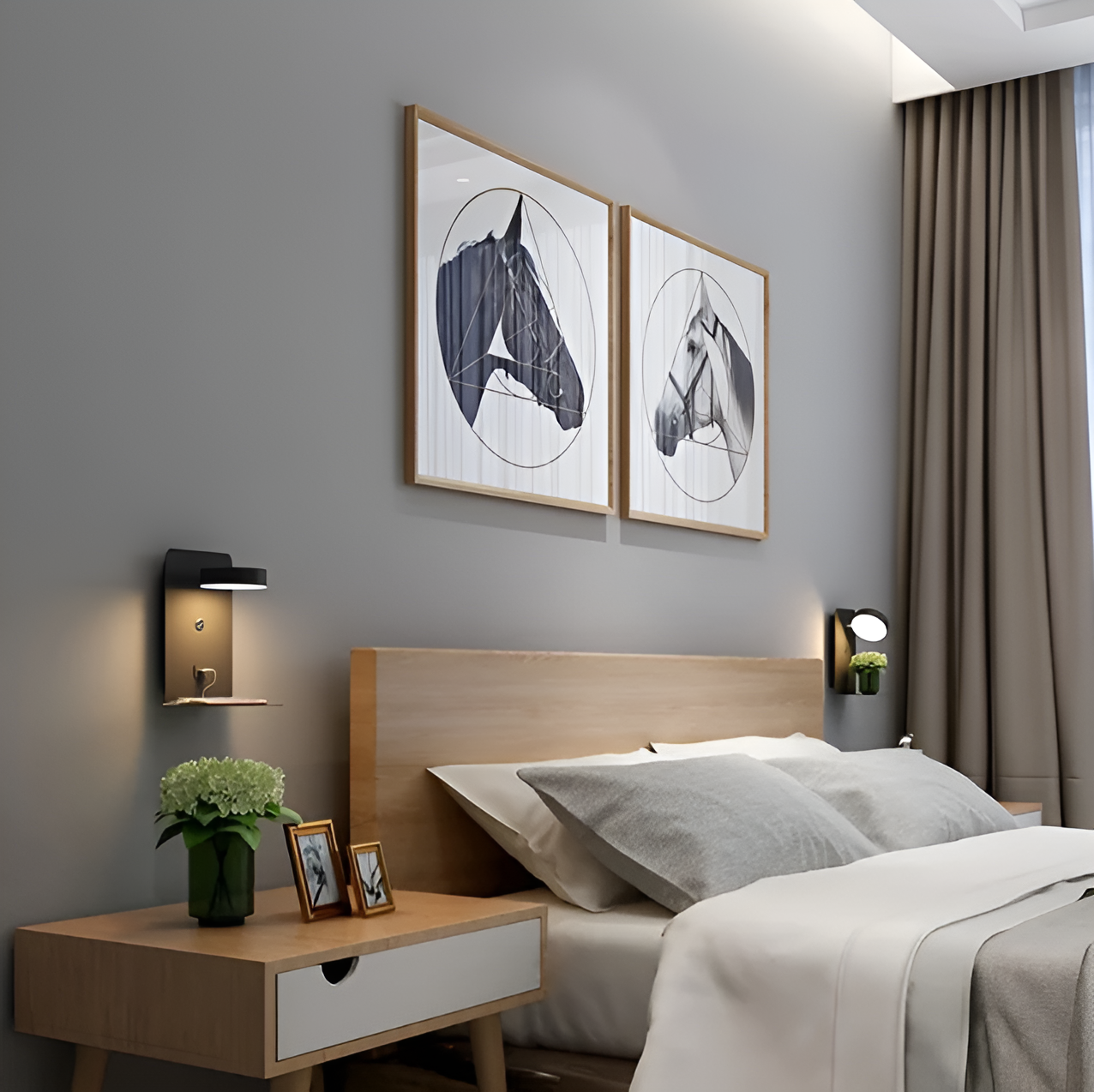 Bathvia - Minimalist USB Charging Night Light for Bedroom