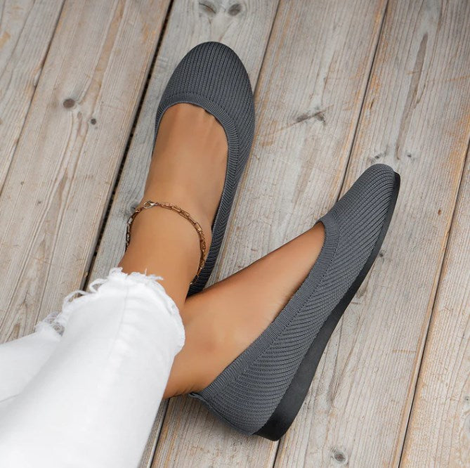Dewi - Stylish Orthopedic Ballerina Flats for All-Day Comfort