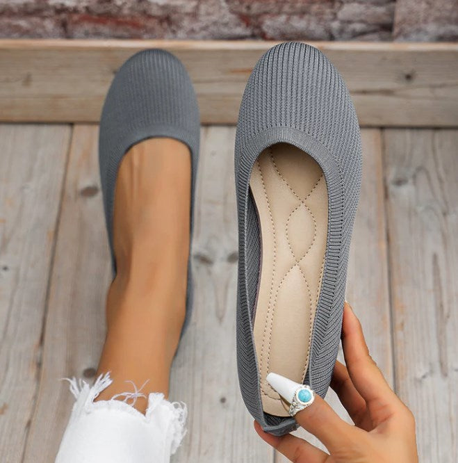 Dewi - Stylish Orthopedic Ballerina Flats for All-Day Comfort