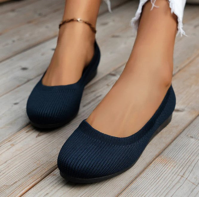 Dewi - Stylish Orthopedic Ballerina Flats for All-Day Comfort