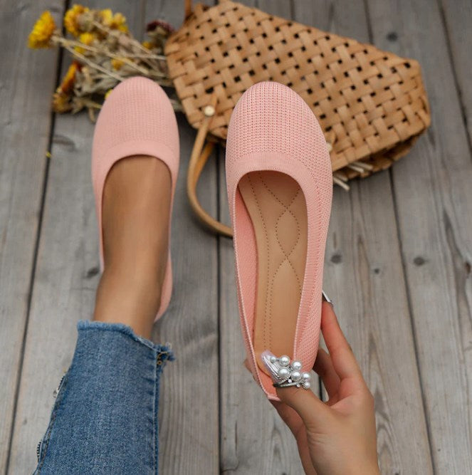 Dewi - Stylish Orthopedic Ballerina Flats for All-Day Comfort