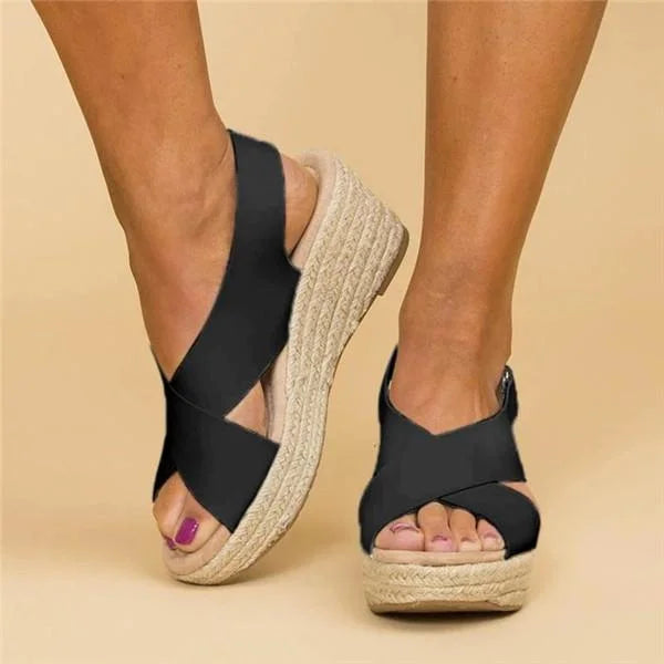 Solenza – Orthopedic Wedge Sandals