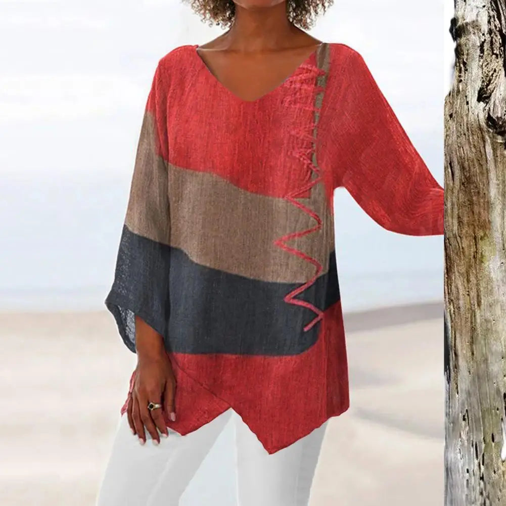 Taller - Elegant Women's Summer Shirt with Stylish Design and Airy Fabric