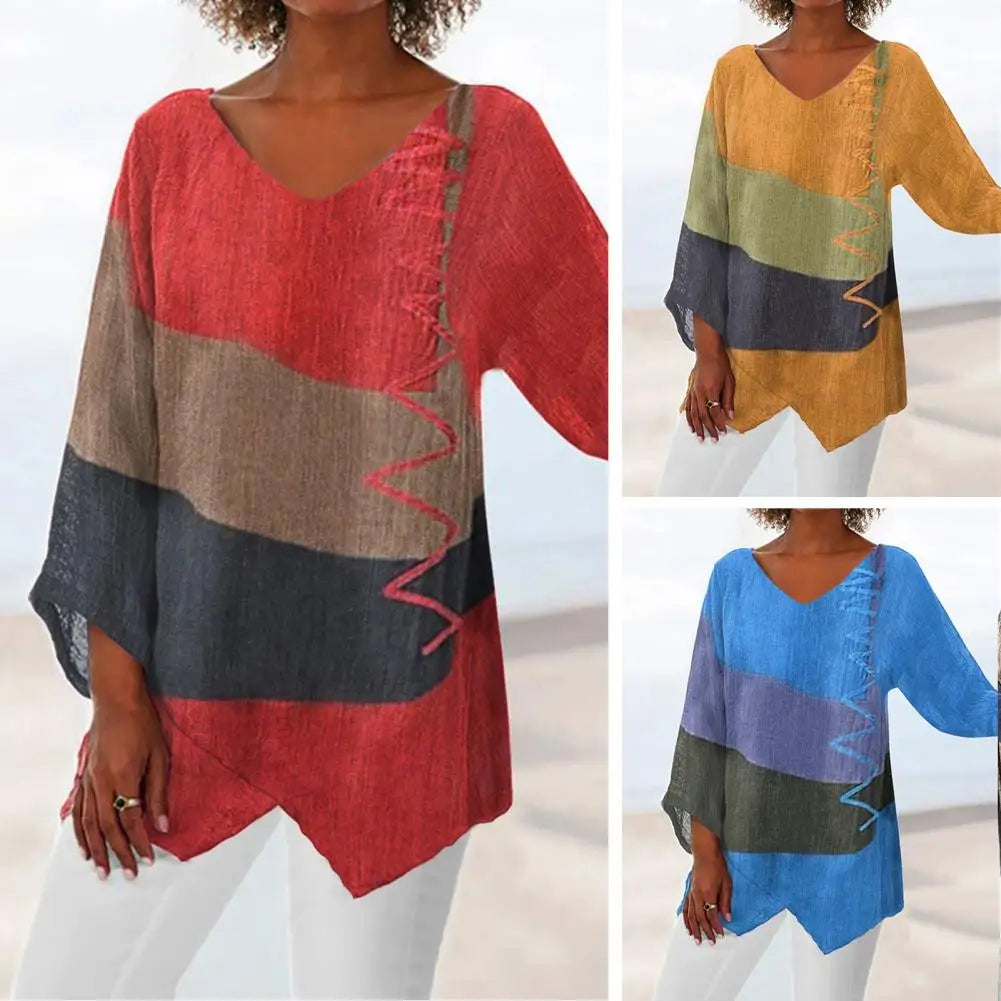 Taller - Elegant Women's Summer Shirt with Stylish Design and Airy Fabric