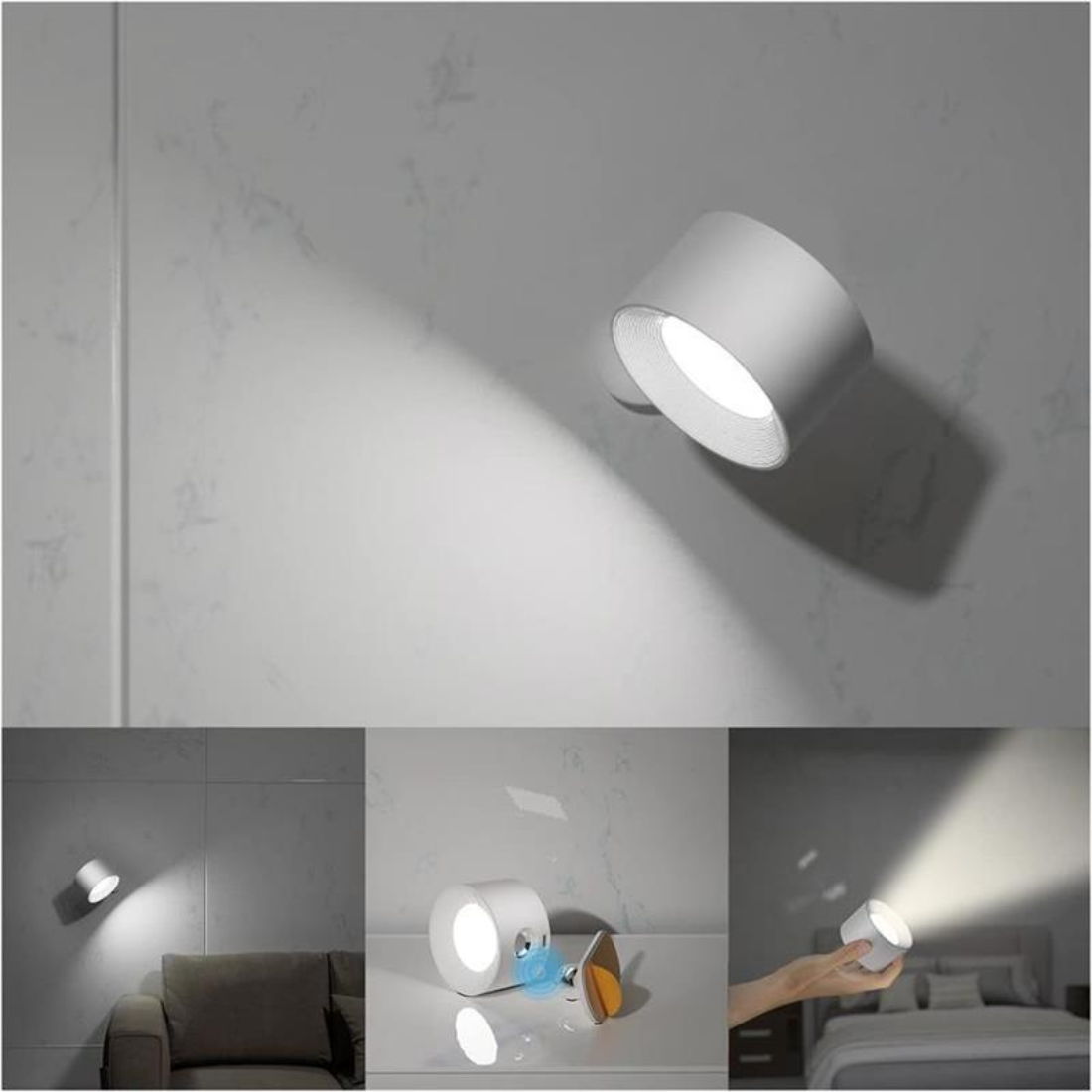 Havenry - Flexilight Wireless Touch Wall Lamp 360 Degree Rotation