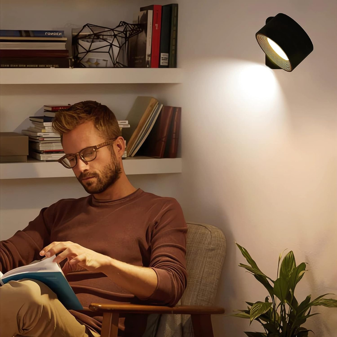 Havenry - Flexilight Wireless Touch Wall Lamp 360 Degree Rotation