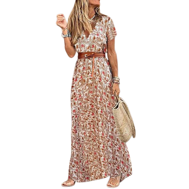 Erica - Chic Summer Dress for Women with Lightweight Cotton Fabric