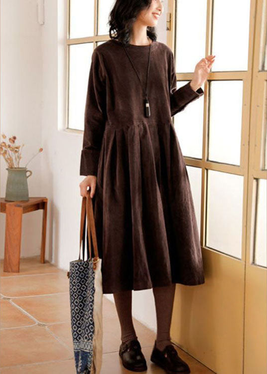 Ethel - Classic Long-Sleeved Dress for Women with Elegant Design