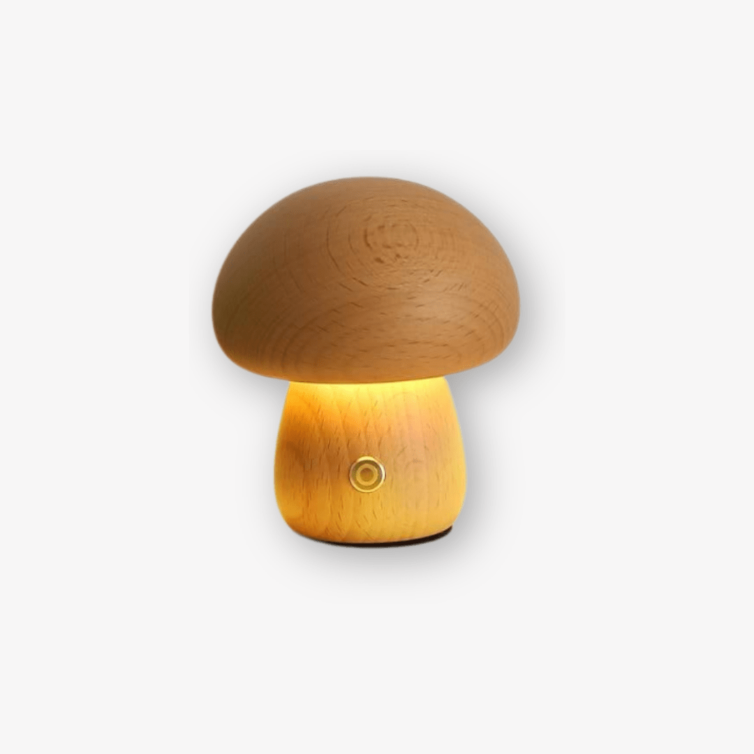 Candelis - Mushroom Night Lamp With Warm Soft Glow LED Ambient
