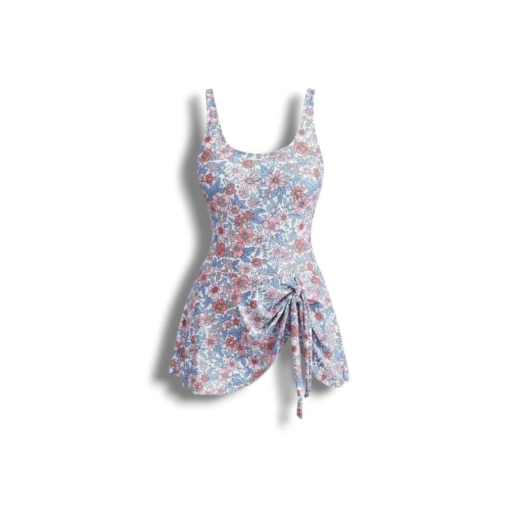 Nannie - Stylish One-Piece Tummy Control Swimsuit for Confidence and Comfort