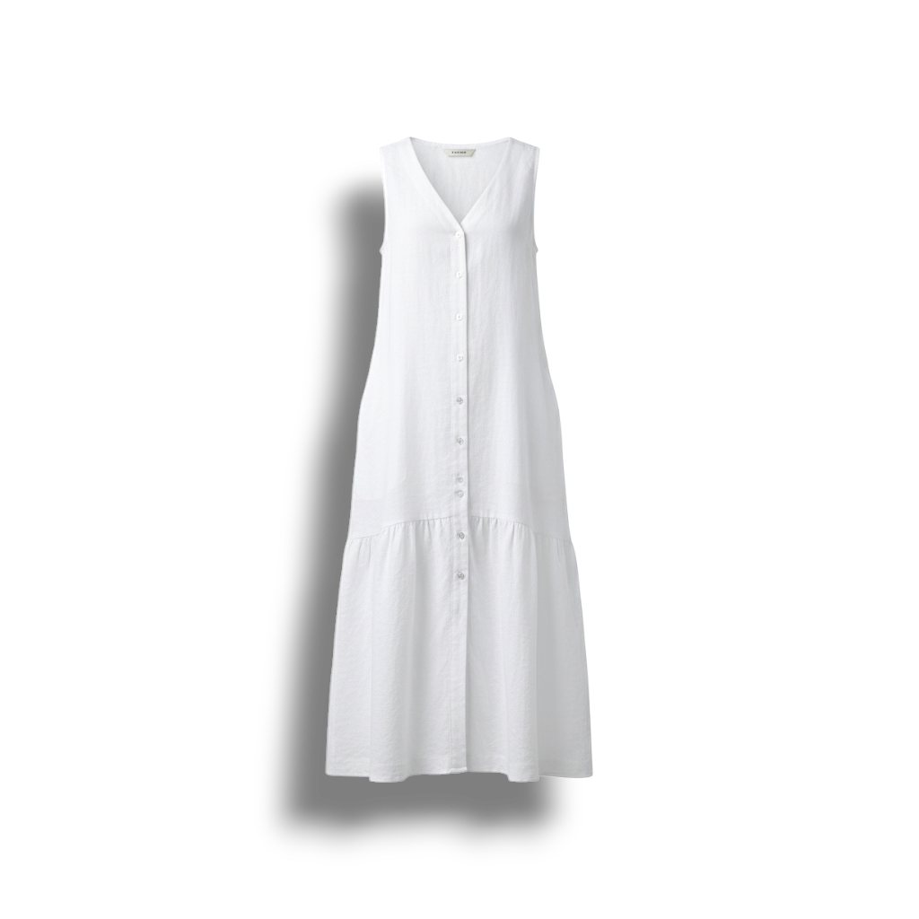 Sabine - Stylish Premium V-neck Dress with Pockets and Flowy Design
