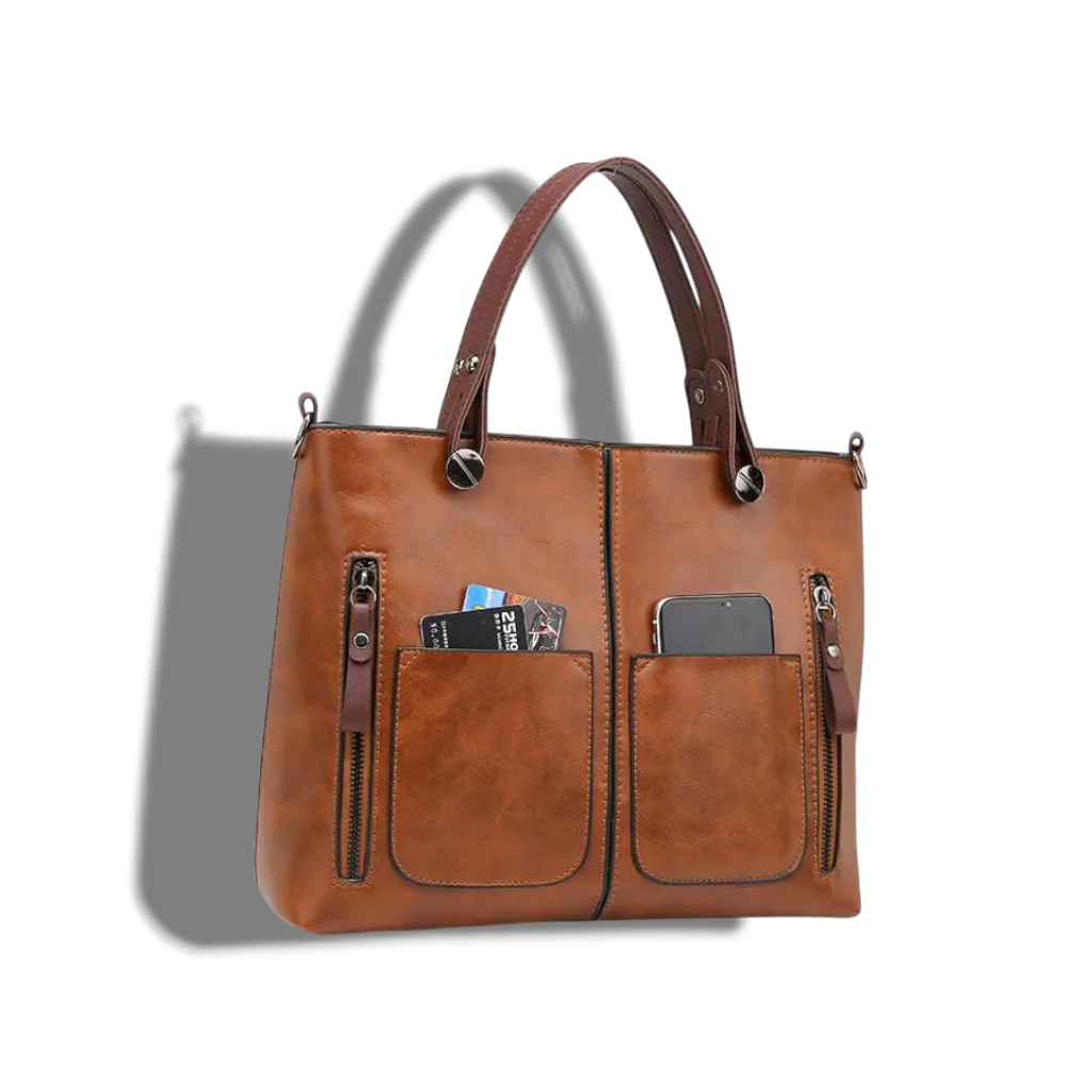 Marina - Sophisticated Women's Leather Shoulder Bag for Every Occasion