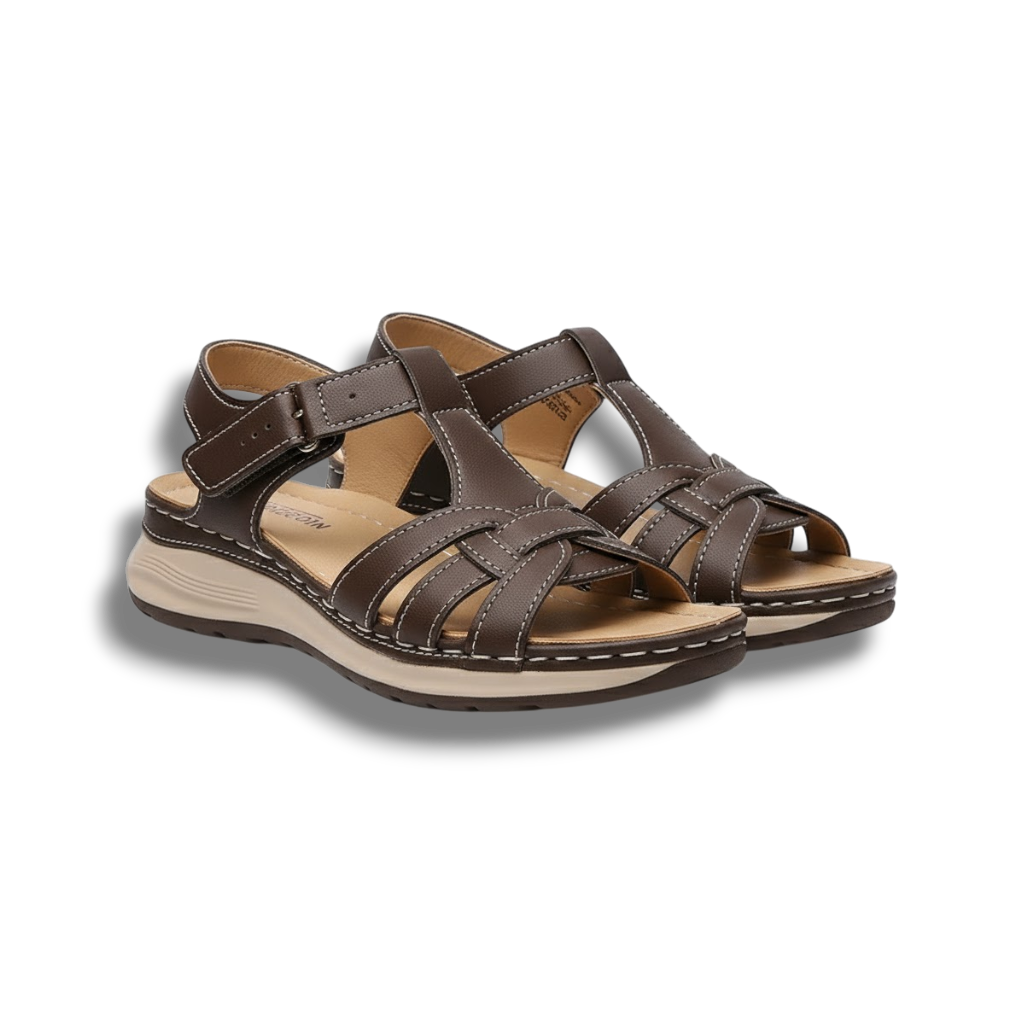 Anastasia - Stylish Orthopedic Women's Leather Sandals for Comfort and Support
