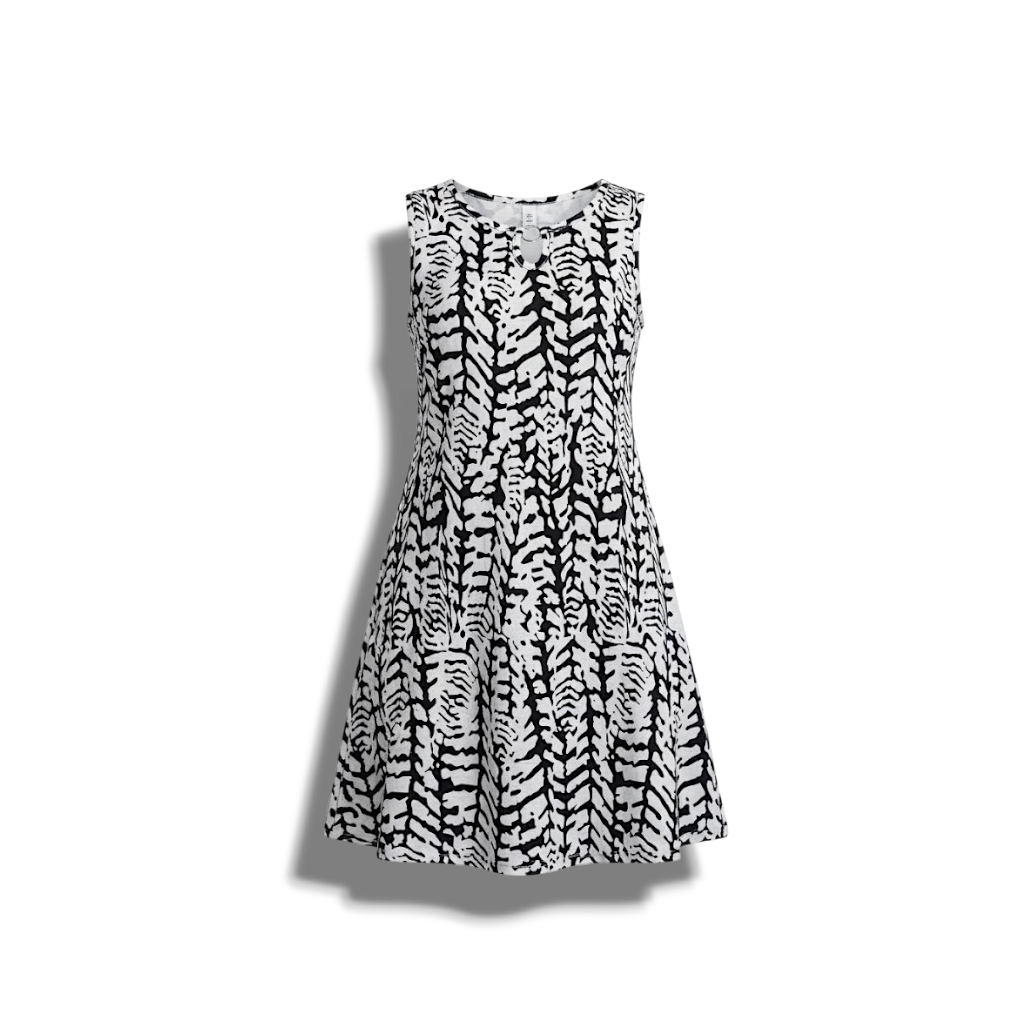 Gina - Stylish Printed Sleeveless Dress for Summer Days