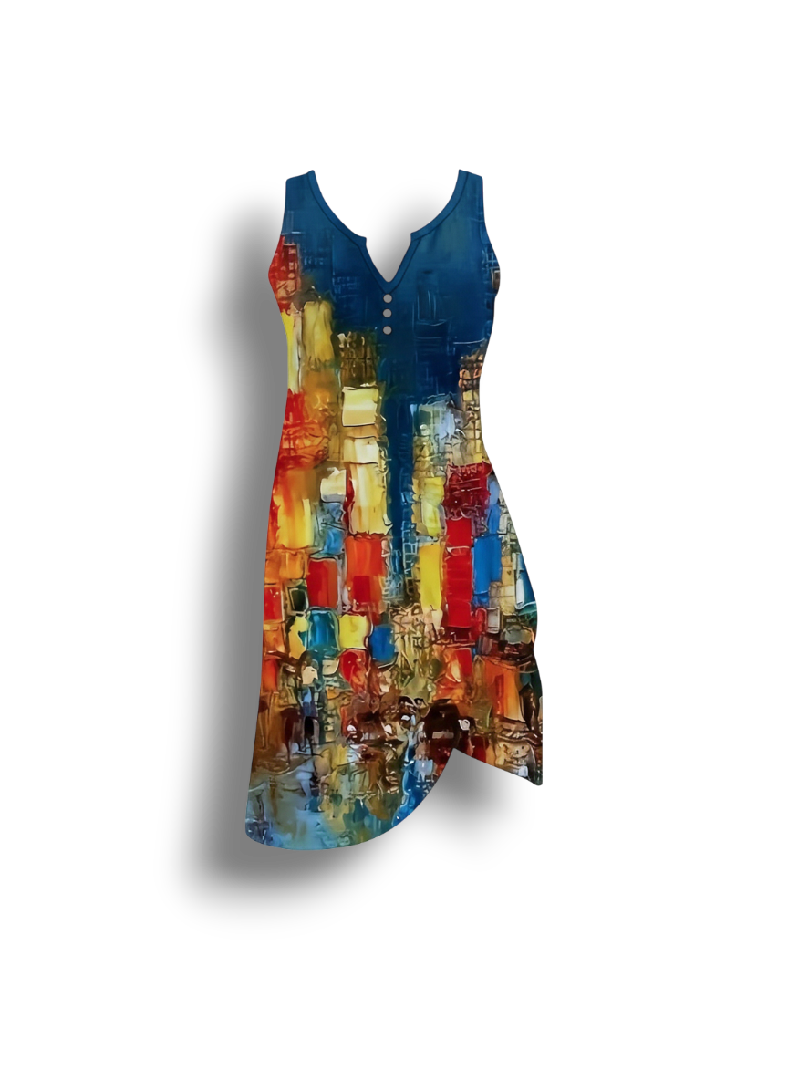 Zoe - Comfortable Sleeveless Mini Dress for Effortless Style