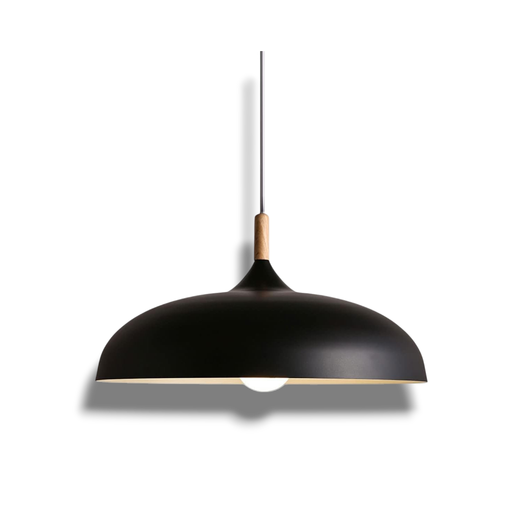 Beddora - NordicLight Scandinavian Oak Ceiling Lamp for Modern Spaces