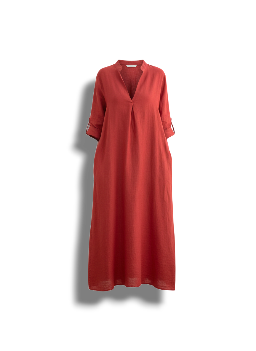 Kimmie - Timeless Women's Maxi Dress with Elegant V-neck Design