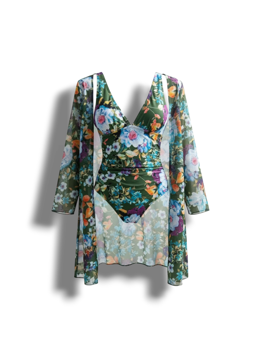Kimber - Stylish Women's Summer Swimwear Set with Floral Design