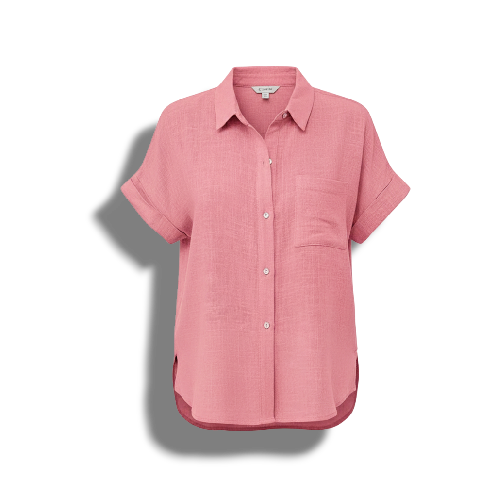 Jazmin - Airy Cotton Linen Blouse For Women Lightweight Summer