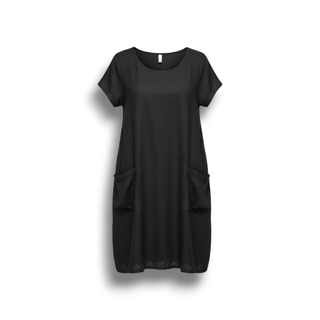 Daphne - Elegant Women's Linen Dress for Warm Weather