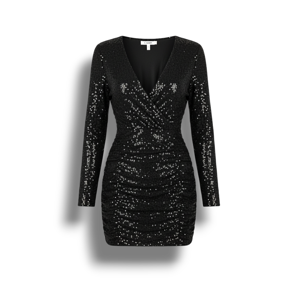 Maura - Glamorous Sequin Evening Dress with Slim Silhouette
