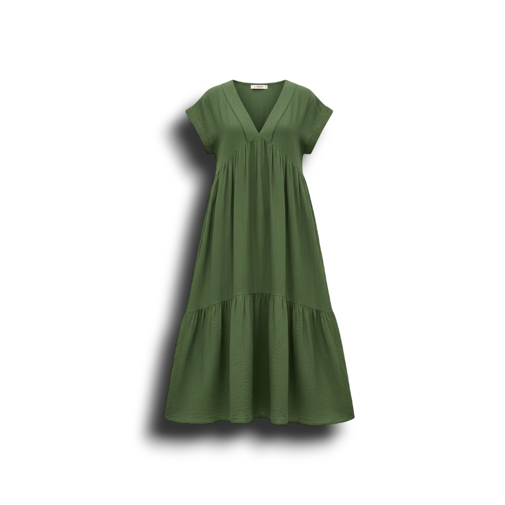 Eliana - Stylish Women's Linen Dress for Summer Days