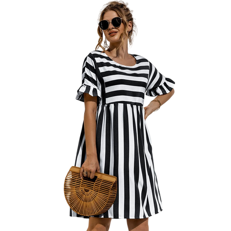 Emily - Stylish Striped Dress for Women in Vibrant Colors