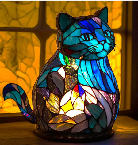 Comfortra - dimmable LED designer lamp with artistic finish