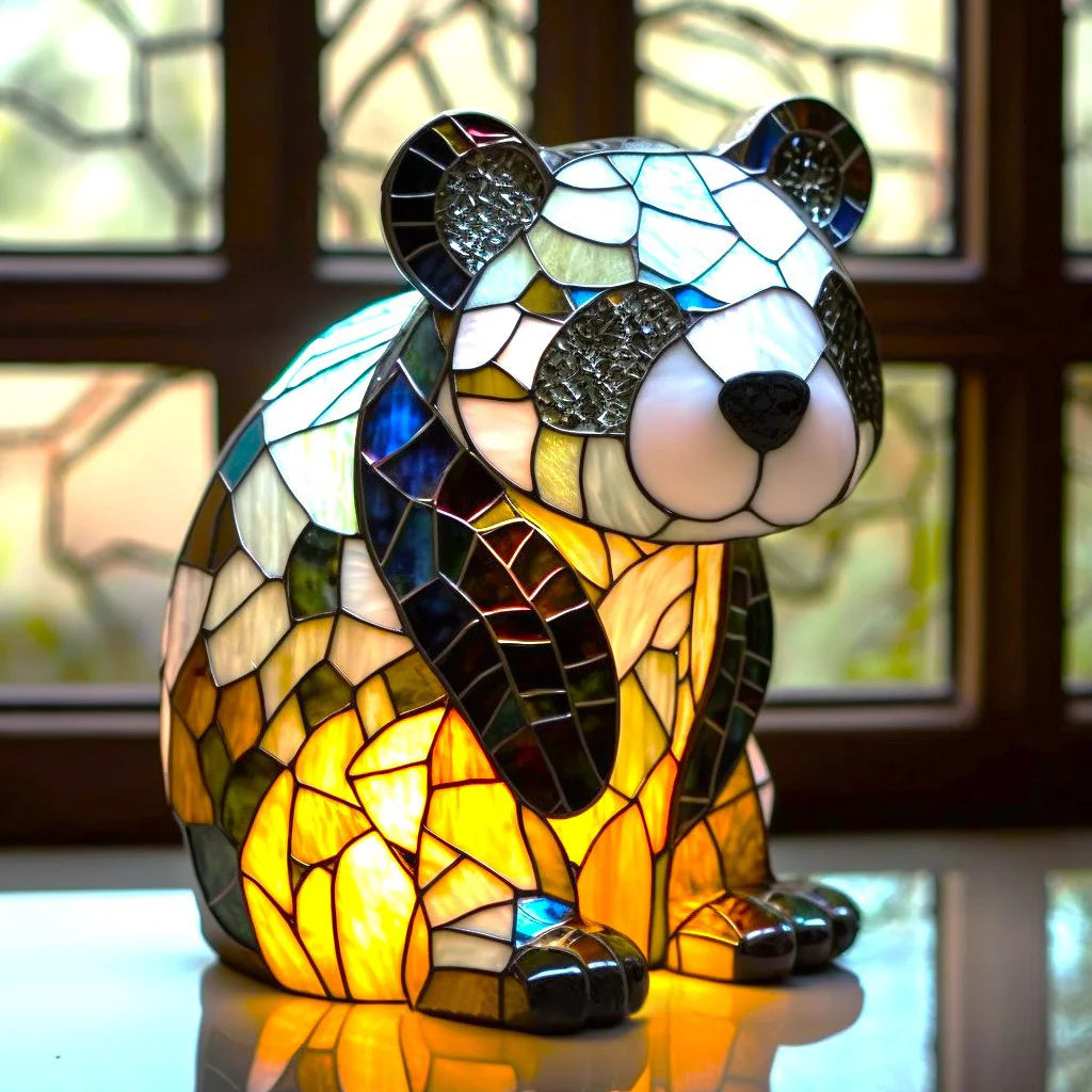 Comfortra - dimmable LED designer lamp with artistic finish