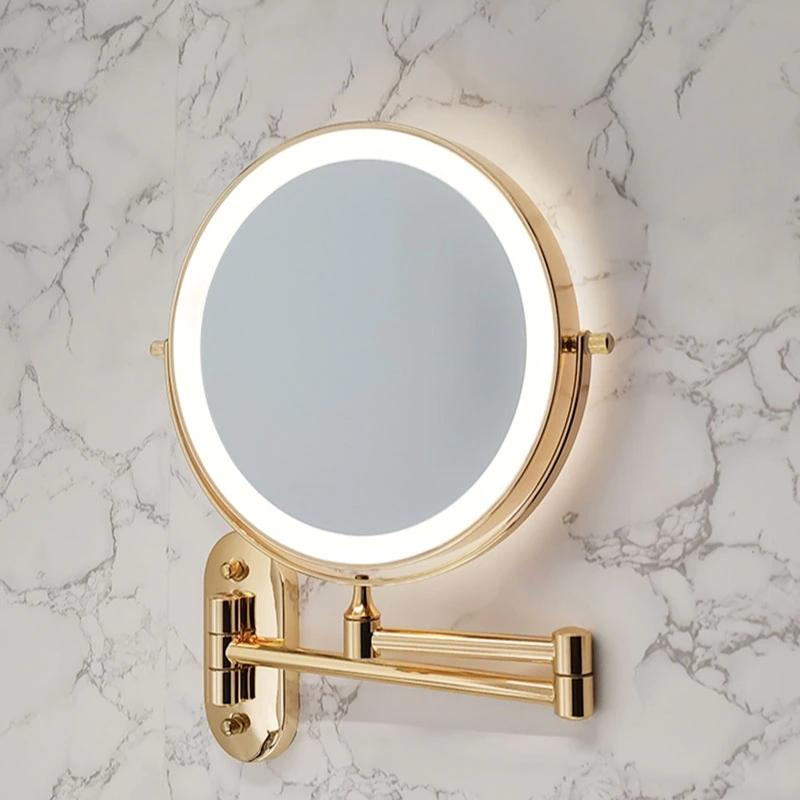 Lamporia - LED Magnifying Mirror With Rechargeable Battery