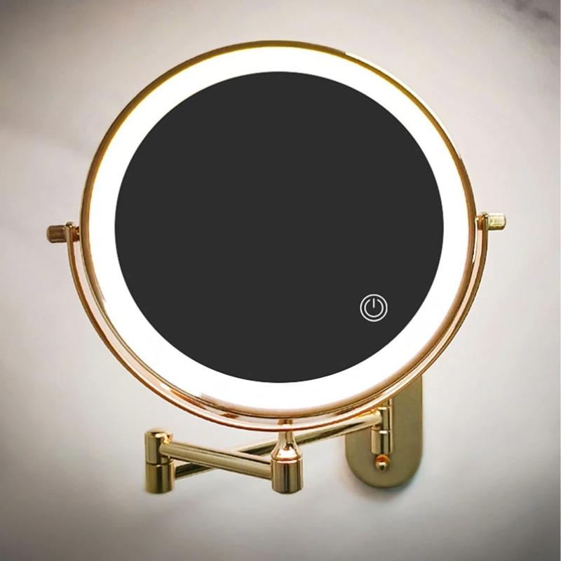 Lamporia - LED Magnifying Mirror With Rechargeable Battery