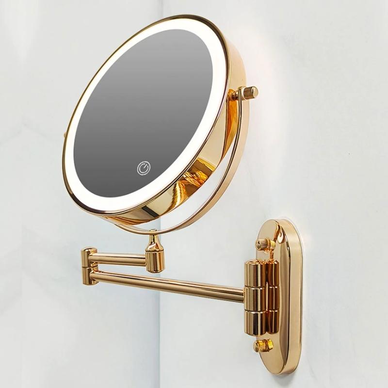 Lamporia - LED Magnifying Mirror With Rechargeable Battery
