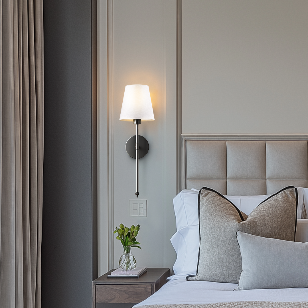 Cali - Wireless Wall Sconces Set of 2 with Rechargeable Battery and Easy Installation