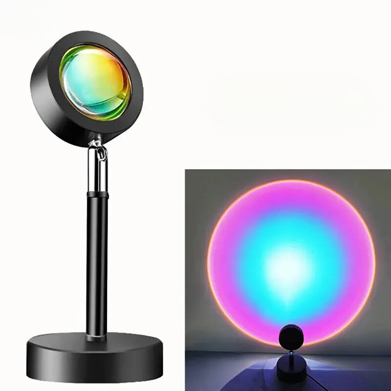 Clarvia - LED sunset projection lamp with remote control