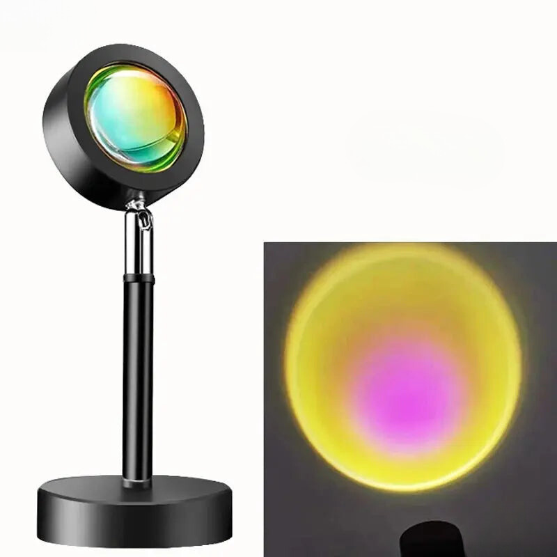 Clarvia - LED sunset projection lamp with remote control