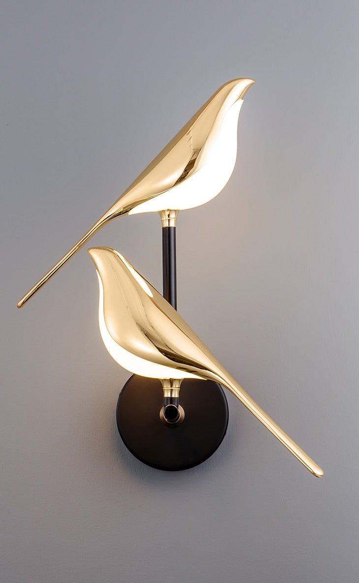 Glowith - MrBird Bird Wall Lamp Elegant Warm Light For Home Decor