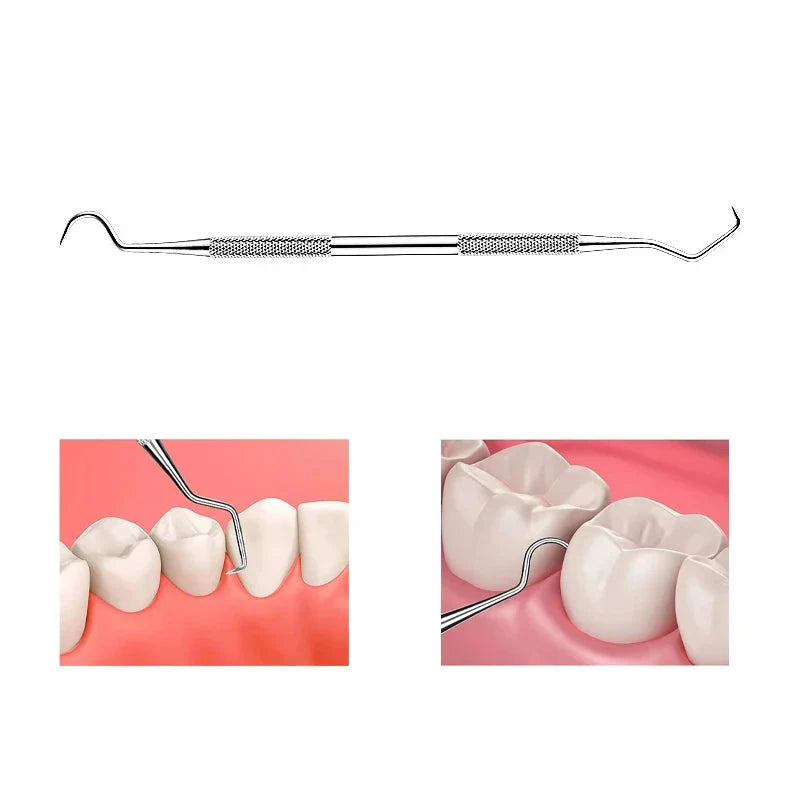 Ainsley - Professional Stainless Steel Dental Explorer and Scraper Set