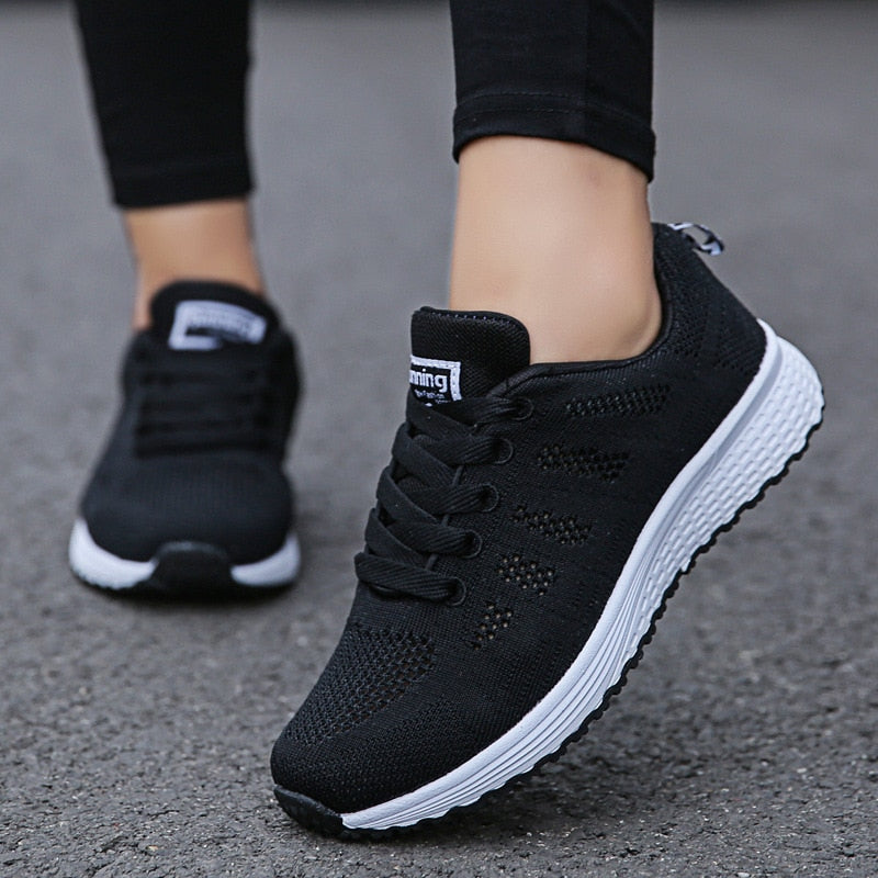 Leandra - Lightweight Women's Sneakers with Breathable Fabric and Extra Stability