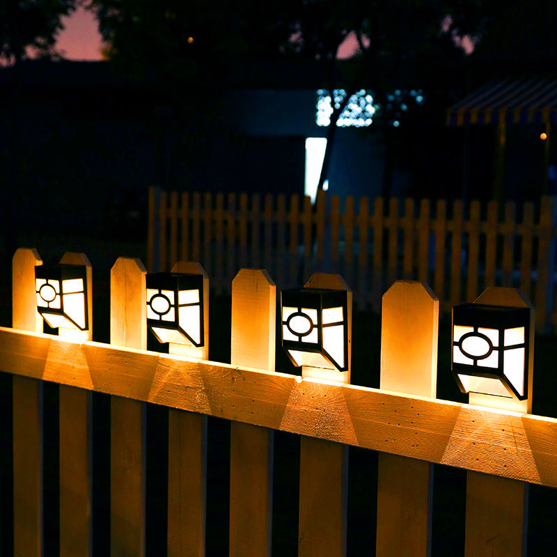 Homora - HikariGlow Japanese Solar Wall Light for Elegant Outdoor Bliss