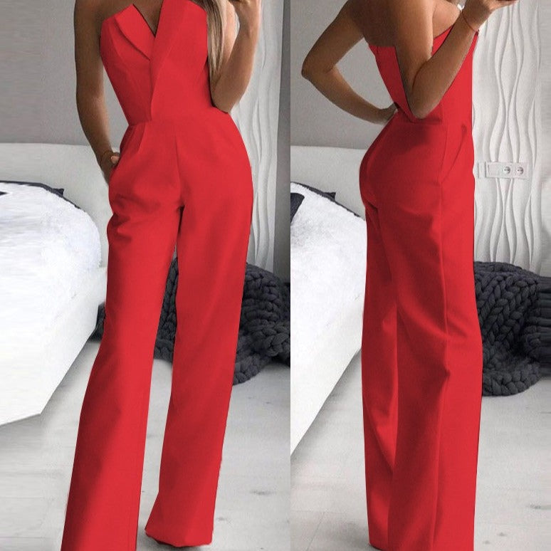 Vivian - Stylish Sleeveless Jumpsuit for Elegant Occasions